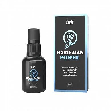 Стимулирующий гель Intt Hard Man Power для мужчин 15 мл — купить в секс-шопе LoveDoctor