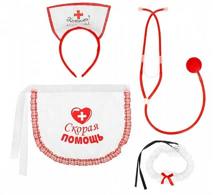 Набор игровой медсестры Скорая помощь — купить в секс-шопе LoveDoctor
