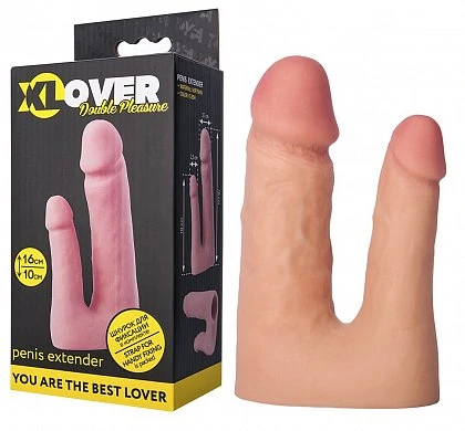 Насадка ToyFa XLover для двойного проникновения 16 см — фото 10