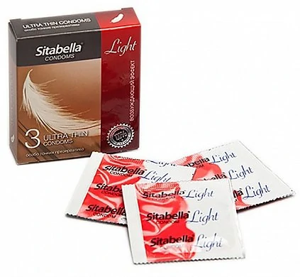 Презервативы Sitabella Light с возбуждающим эффектом особо тонкие 3 шт — фото 2