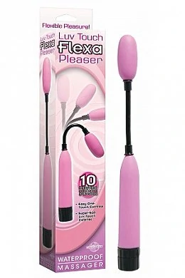 Вибратор розовый гибкий Elexa Pleaser — купить в секс-шопе LoveDoctor
