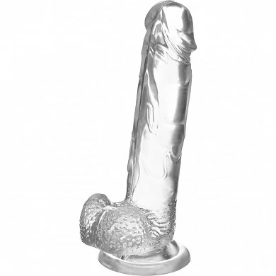 Фаллоимитатор Mr.Bold L прозрачный 18,5 см — фото 9
