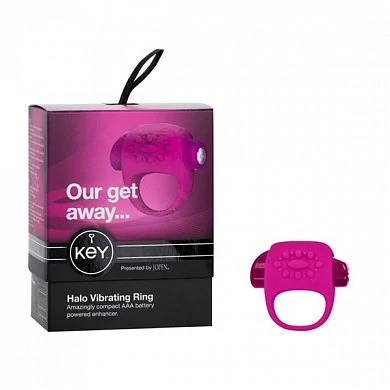 Вибратор-мини Key by Jopen - Halo - Raspberry Pink розовый — купить в секс-шопе LoveDoctor