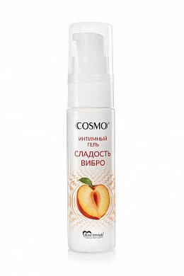Съедобный вибрирующий гель Cosmo со вкусом персика 33 гр — фото 3