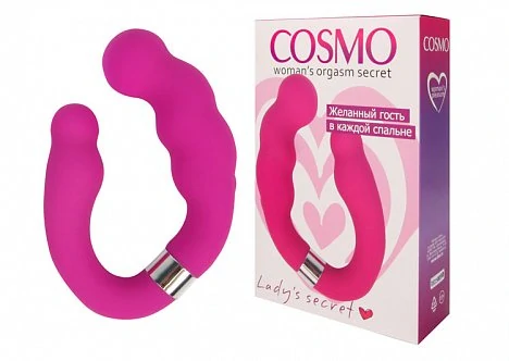Вибромассажер Cosmo розовый 10 см — купить в секс-шопе LoveDoctor