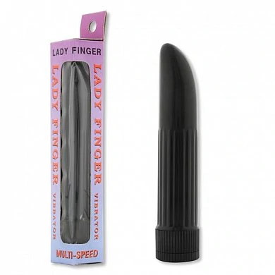 Миниатюрный вибратор Ladyfinger Black — купить в секс-шопе LoveDoctor