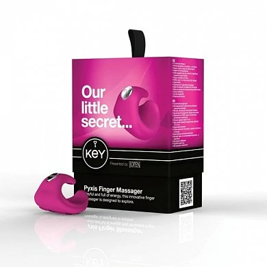 Вибратор на палец Key by Jopen - Pyxis - Raspberry Pink розовый — купить в секс-шопе LoveDoctor