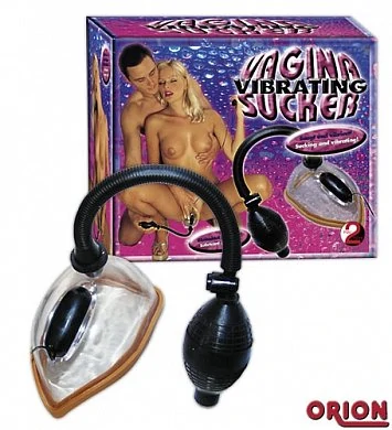 Женская вакуумная помпа Vagina Vibrating Sucker — купить в секс-шопе LoveDoctor