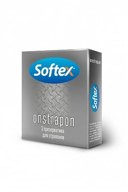 Презервативы Softex Onstrapon для страпонов № 3 шт — купить в секс-шопе LoveDoctor