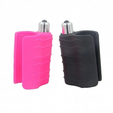 черный и розовый