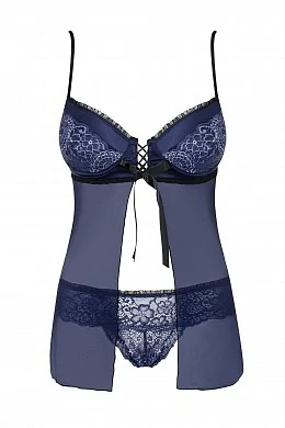 Сорочка Auroria Babydoll синяя S/M — фото 3