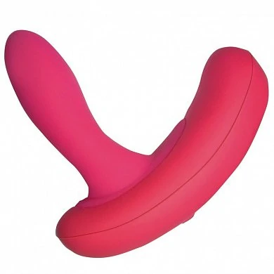 Вибратор для точки G 6 режимов красный силикон водонепроницаемый