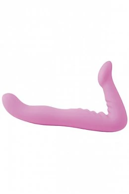 Страпон женский Strapless Strap-On 8" розовый — купить в секс-шопе LoveDoctor
