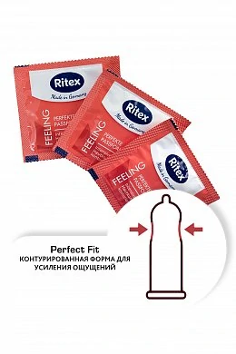 Презервативы Ritex анатомические с накопителем №3 — фото 7