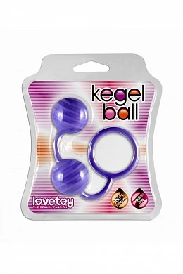Шарики анальные фиолетовые LoveToy 17 см — купить в секс-шопе LoveDoctor