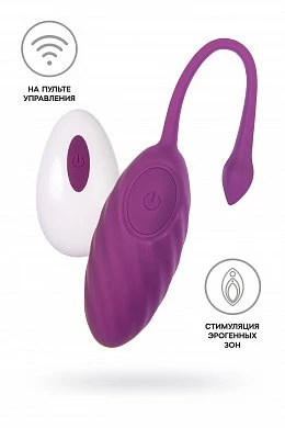 Виброяйцо A-Toys Purr фиолетовое 18 см — купить в секс-шопе LoveDoctor
