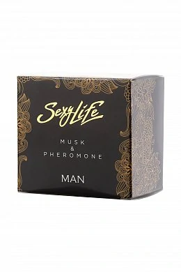 Ароматическое масло с феромонами для мужчин Sexy life Musk & Pheromone 5 мл — фото 3