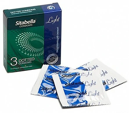 Презервативы Sitabella Light с продлевающим эффектом точечные 3 шт — фото 2