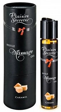 Массажное масло Huile Massage Oil с ароматом карамели 59 мл — купить в секс-шопе LoveDoctor