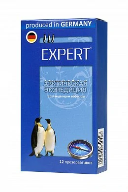 Презервативы Expert ''Арктическая экспедиция'' с охлаждающим эффектом 12 шт — фото 2
