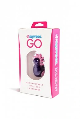 Карманный клиторальный вибратор Sqweel Go невероятно мощный. 