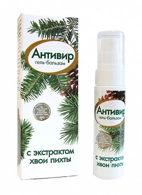 Гель бальзам Антивир с экстрактом хвои пихты флакон 30 г — купить в секс-шопе LoveDoctor