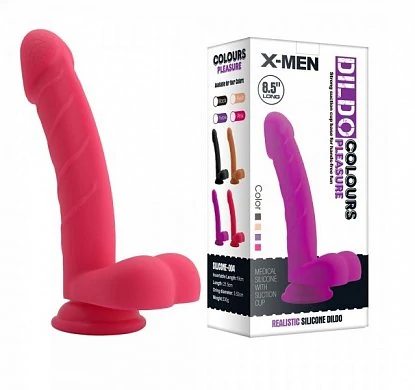 Фаллоимитатор X-Men фиолетовый 21,5 см — купить в секс-шопе LoveDoctor