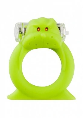 Вибронасадка Beasty Toys Wicked Walrus зеленая — купить в секс-шопе LoveDoctor