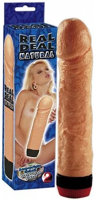 Вибратор Real Deal Natural 17 см — купить в секс-шопе LoveDoctor