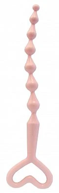 Шарики-цепочка розовые