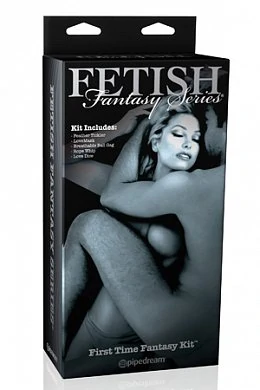 Набор для BDSM-игры First Time Fantasy Kit черный — фото 2