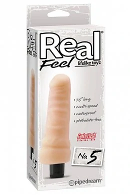 Вибратор Real Feel №5 живое тело 17,8 см — купить в секс-шопе LoveDoctor