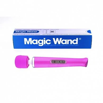 Вибромассажер Hitachi Magic Wand беспроводной 20 режимов розовый — купить в секс-шопе LoveDoctor