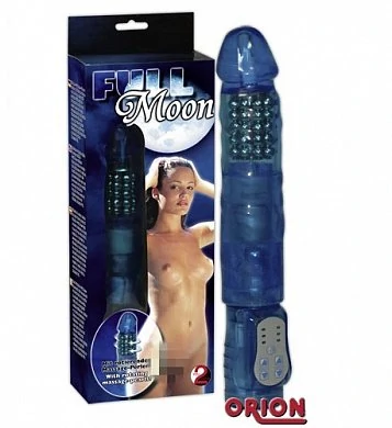 Всю ночь под луной с вибратором «Full Moon»! Под его суперскользящей прозрачной гладкой оболочкой сл