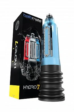 Гидропомпа Bathmate Hydro 7 голубая 30 см — фото 5