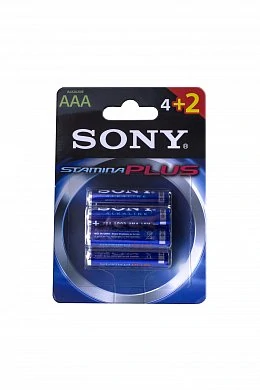 Мизинчиковые батарейки типа ААА Sony LR03 6 шт — купить в секс-шопе LoveDoctor