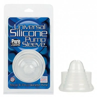 Прозрачная насадка из на пластиковую помпу из силикона,