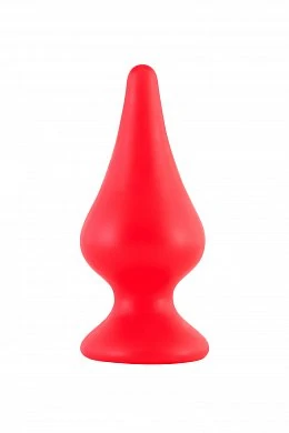 Анальная втулка красная 11 см — купить в секс-шопе LoveDoctor