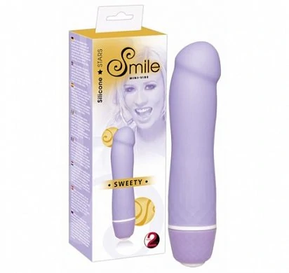 Ваш маленький секрет! Миниатюрный любовник выполнен из бархатистого силикона. 