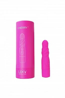 Вибратор розовый Lexy Cherry 15,5 см — купить в секс-шопе LoveDoctor
