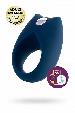 Эрекционное кольцо Satisfyer Royal One с возможностью управления через приложение синее — купить в секс-шопе LoveDoctor