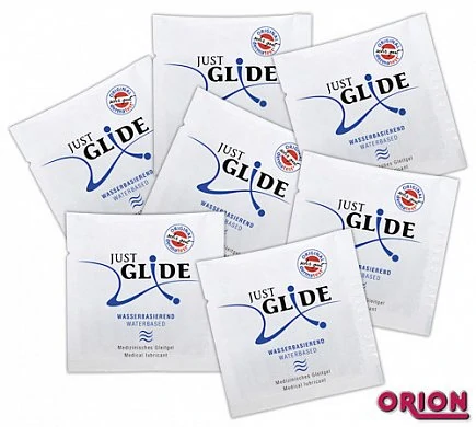 Гель смазка Just Glide Waterbased 6 мл — купить в секс-шопе LoveDoctor
