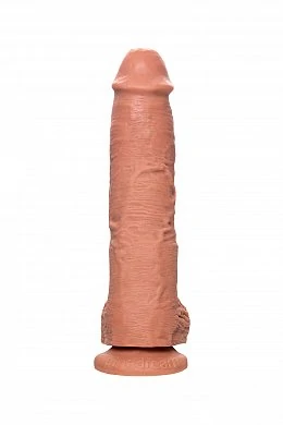 Фаллоимитатор Pipedream,King Cock10" Cock with balls -Tan — фото 3