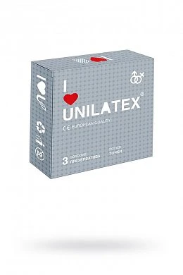 Презервативы Unilatex Dotted с точками № 3 шт — купить в секс-шопе LoveDoctor