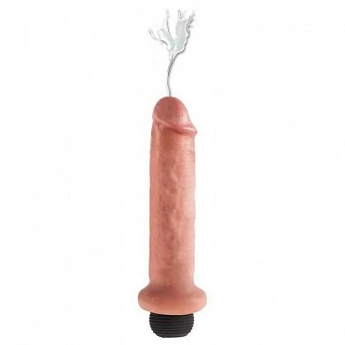 Фаллоимитатор Squirting Cock с эффектом семяизвержения телесный 20 см — купить в секс-шопе LoveDoctor