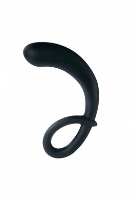 Электростимулятор Mystim Curving Curt силикон черный 13 см — фото 3