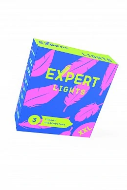 Презервативы Expert Lights XXL тонкие увеличенные №3 — фото 2