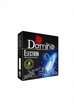 Презервативы Luxe Domino Premium Electron мята, лаванда и банан № 3 — фото 4