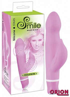 Вибратор Smile Dolphin розовый 16см — купить в секс-шопе LoveDoctor