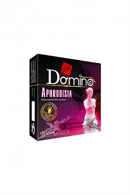 Презервативы Domino Premium Aphrodisia роза, маракуя, ваниль 3 шт — фото 3